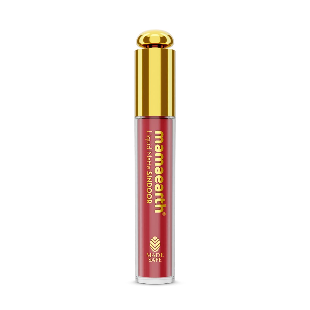 Mamaearth Liquid Matte Sindoor With Almond Extract & Vitamin E  2.8 Ml | 02  Maroon | IndiaS First Made Safe Certified Sindoor