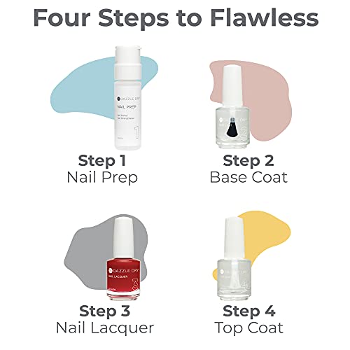 Dazzle Dry Step 4 - Top Coat, Fast Drying, 05 Oz (15 Ml)