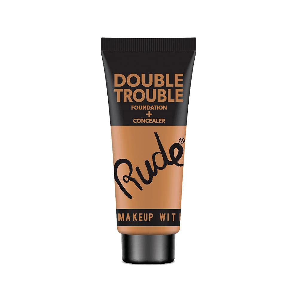 Rude Double Trouble Foundation + Concealer(D0102H2B5Iv)