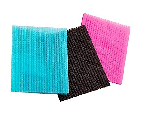10 Pieces Colorful Magic Bangs Hair Sticker Square Nylon Hair Paste Pad Hair Fringe Fixed Clip Hairpin Care Tool for Makeup Acce