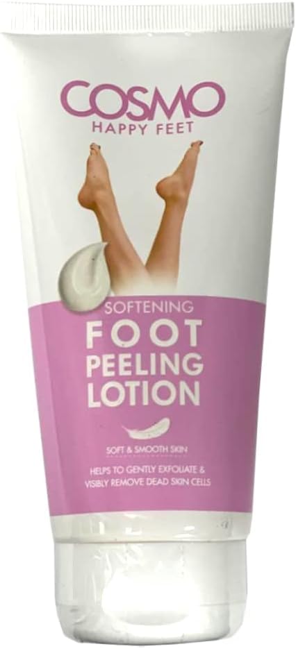 Cosmo Softening Foot Peeling Lotion 150ml | 5.07 fl.oz, Soft and Smooth Skin | Helps to Gently Exfoliate & Visibly Remove Dead S