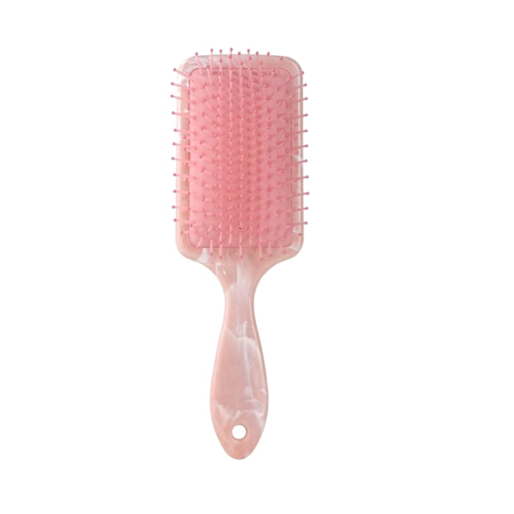 Marble Print Detangling Paddle Brush,Air Cushion Hairbrush,Travel Hair Comb,Portable Massage Comb,Scalp Massage Hair Comb for Al