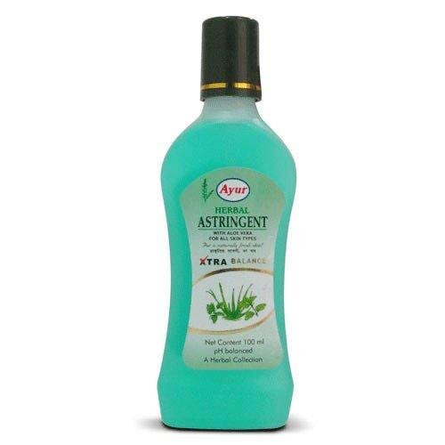 Ayur Herbals Astringent 100Ml : Ayur Herbal Moisturizer Astringent Skin Toner Cleansing Body Care Lotion With Aloe Vera, Pack Of