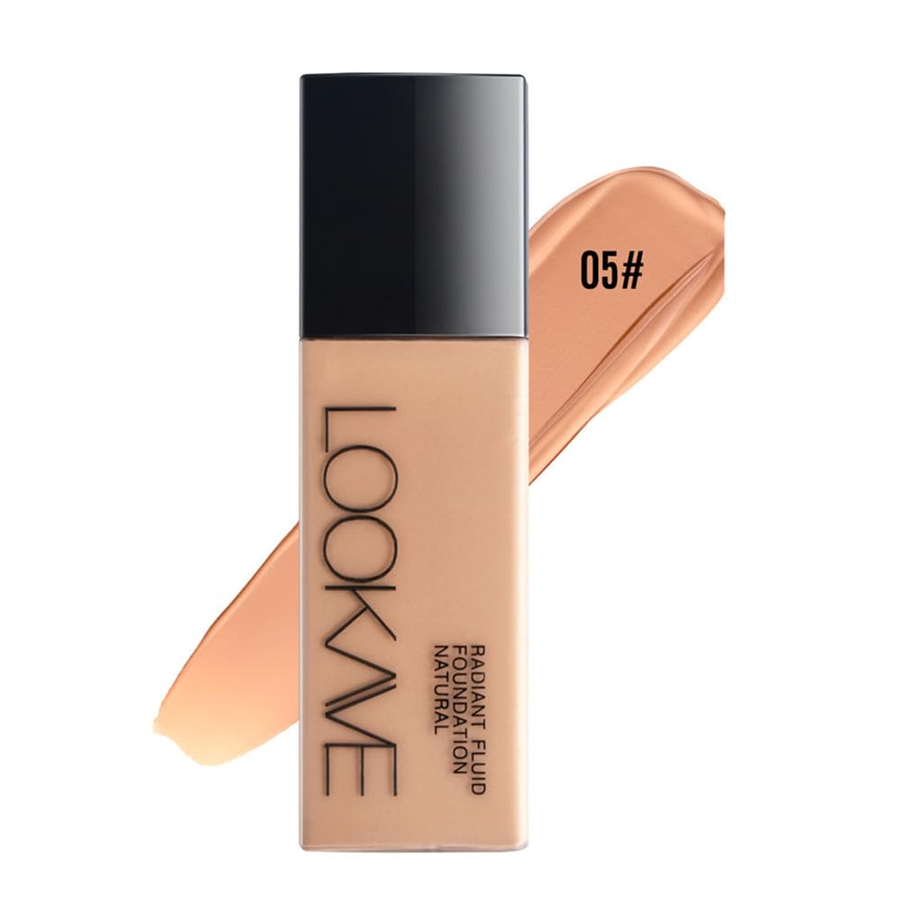 LAMUSELAND Full Coverage Foundation Makeup, Matte Liquid Waterproof Long-lasting Oil-free Foundation Stick Concealer for All Ski