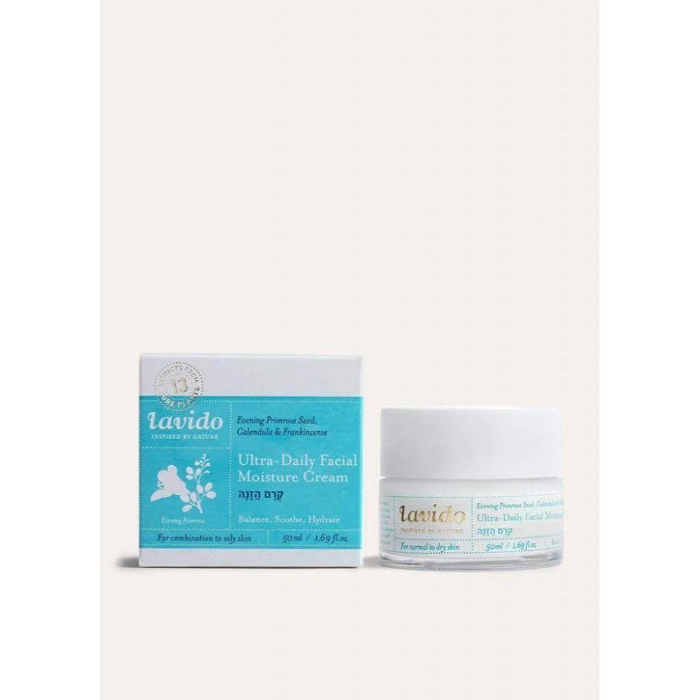 Lavido - Natural Ultra Daily Moisture Cream | Clean, Non-Toxic Skincare (1.69 fl oz | 50 ml)