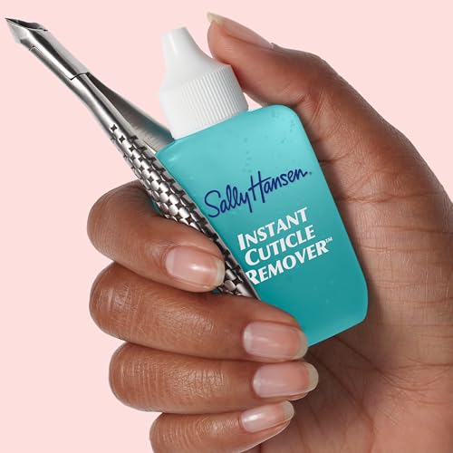 Sally Hansen Instant Cuticle Remover, Fast Drying Nail Treatment, 1 Fl Oz, with Aloe and Chamomile, Model 30003424000