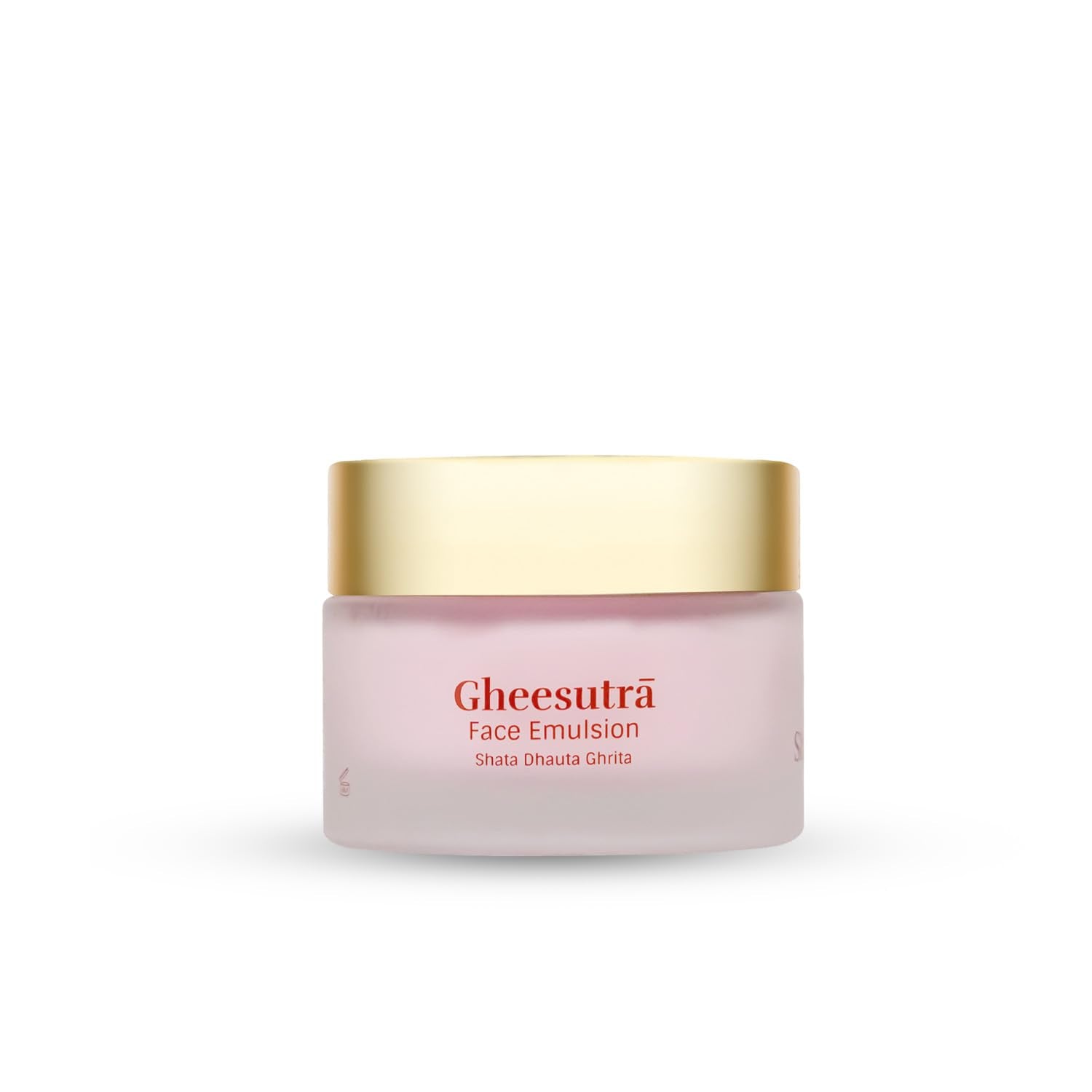 Shankara Gheesutr Face Emulsion Desi Ghee Face Moisturizer Cream For Even Skin Glow, 100 Times Washed Ghee- 50 Ml
