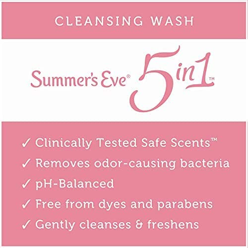 Summer's Eve Sensitive Skin Cleansing Wash Sheer Floral, 9 fl oz