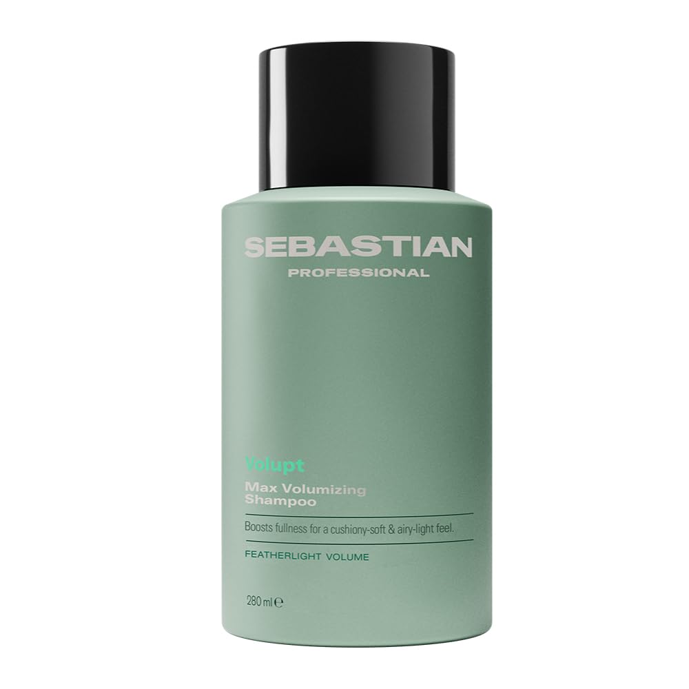 Sebastian Professional Volupt Max Volumizing Shampoo | Softening Cleanser For Fine Hair, Volume Boost & Fullness | 280 Ml