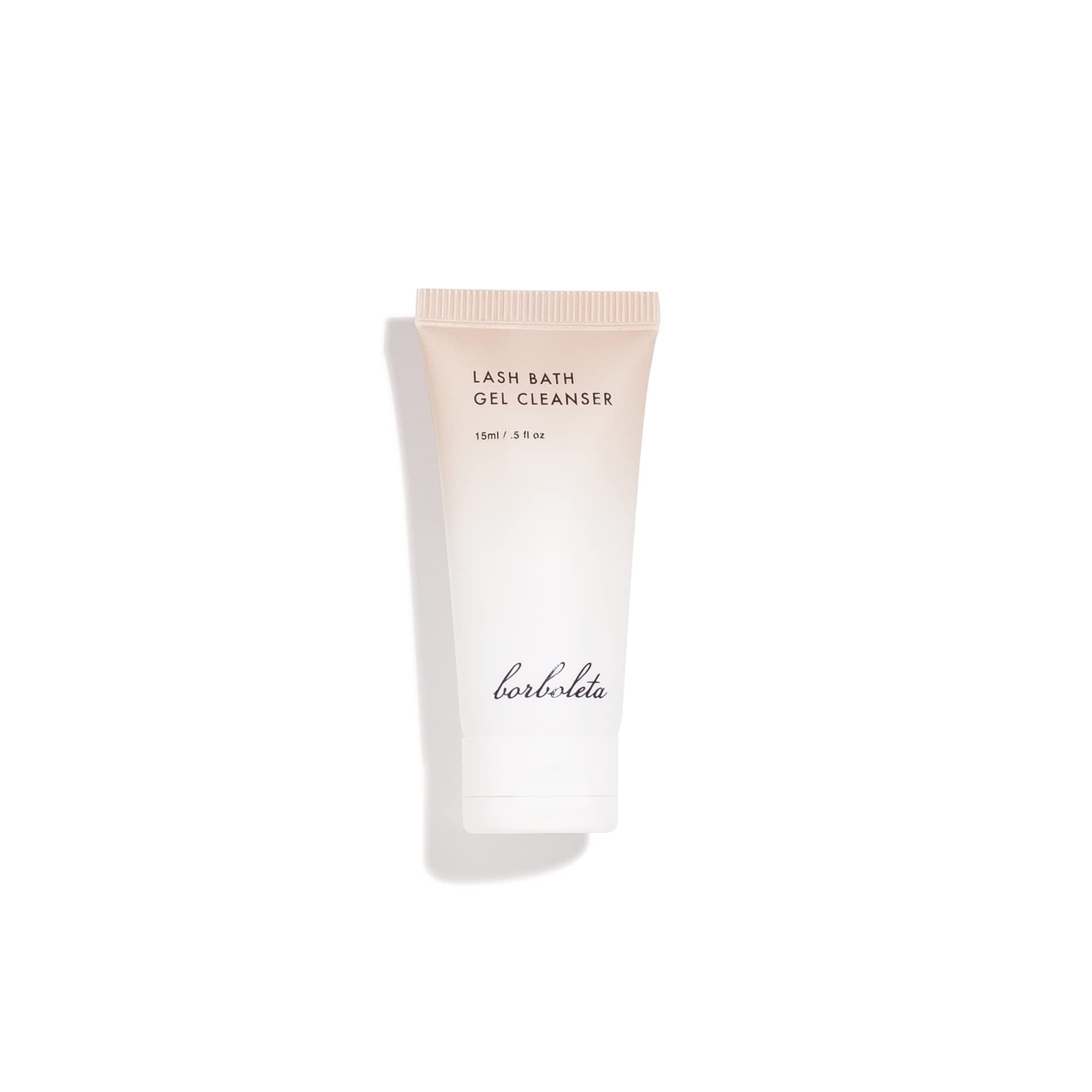 Borboleta Lash Bath Gel Cleanser - Gentle Gel Lash Shampoo For Lash Extensions And Natural Eyelashes, Eyelash Shampoo - 1.7 Fl.