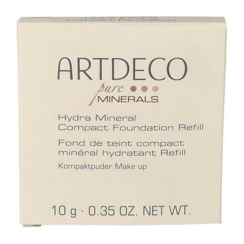 Artdeco Hydra Mineral Compact Foundation Refill - Light Beige N60 - Refillable System For Hydra Mineral Compact Foundation - Goo