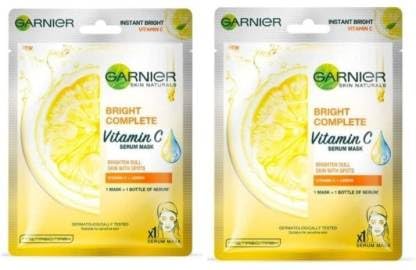 Garnier Bright Complete Vitamin C Serum Sheet Mask (56 G)