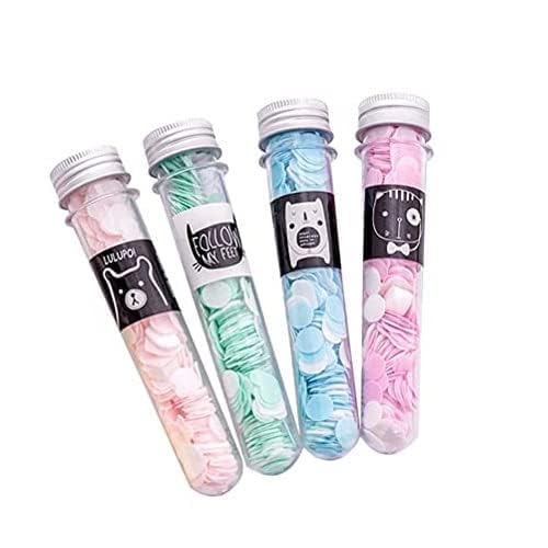 Aps Point Paper Soap Pack Of 4 | Scented Dissolvable Soap Sheets For Handwash | Tube Shape Bottle For EasyToCarry Accessories 