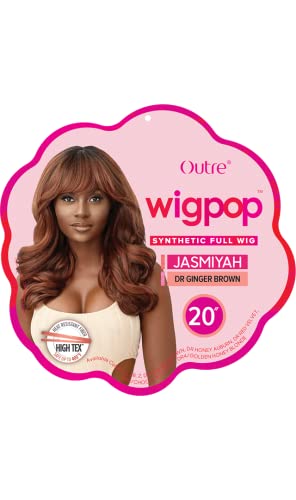 Outre Wigpop Synthetic Full Wig - Jasmiyah (Color:1 Jet Black)