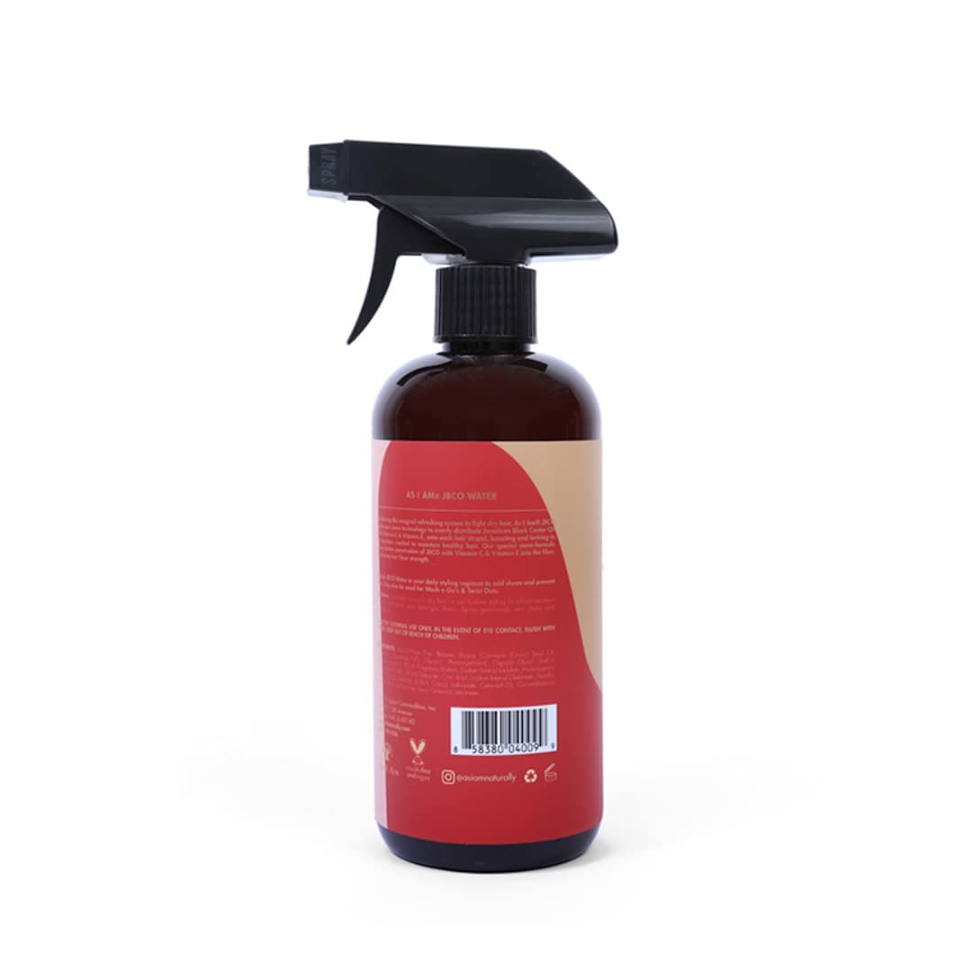 As Am Jbco Water 16 Oz - Nano Curl Strengthener - Moisturizes And Detangles - Anti-Frizz - Increases Fiber Strength - Enriched W