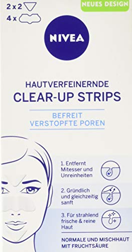 Nivea, Nivea Visage Hautverfeinerndes Clear Up Strips, 6 Count