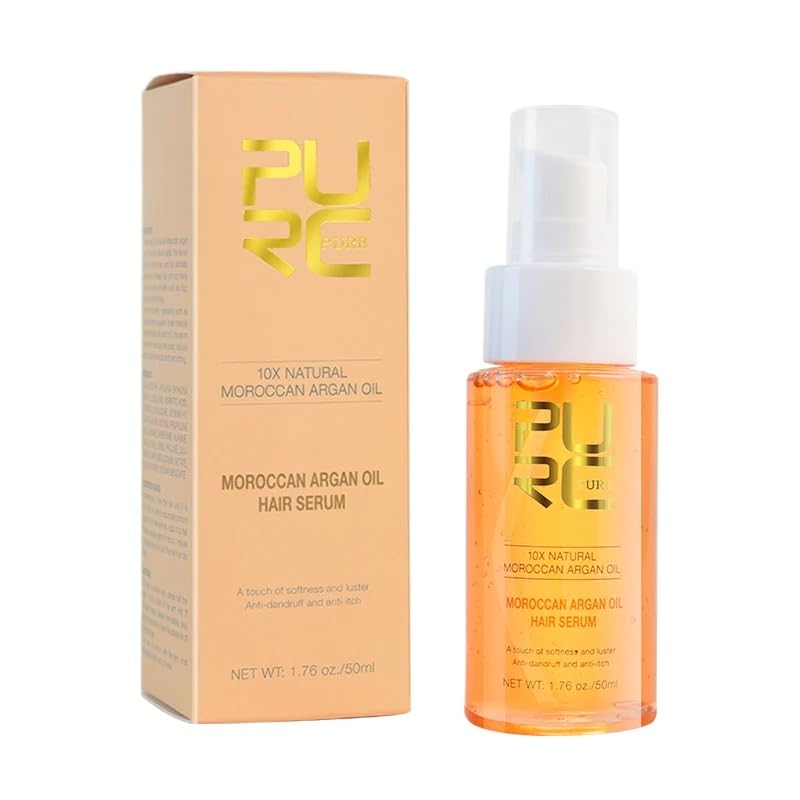 PURC Hair Serum Smoothing Soften Repair Frizz Damaged Hair AntiDandruff Scalp Treatment Products Hair Care Morocco Argan Oil