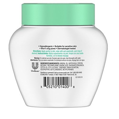 Pond's Cold Cream Cleanser 6.1 oz (Pack of 6)