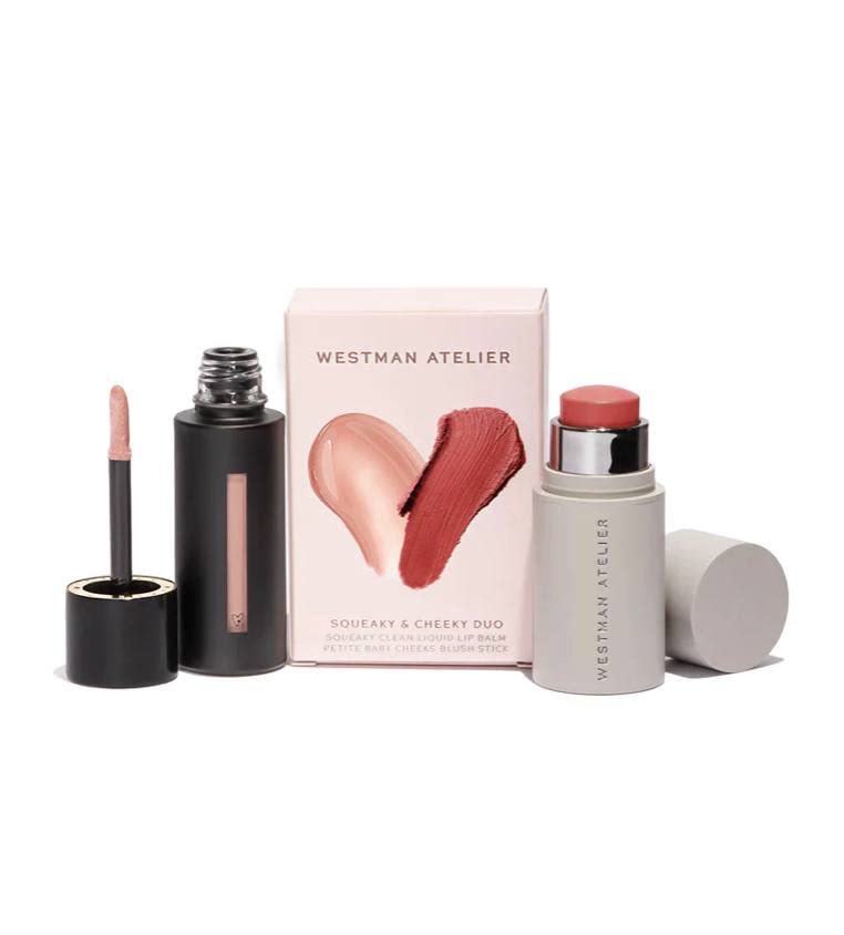 WESTMAN ATELIER Squeaky & Cheeky lip and cheek duo II (Nana and Bichette)