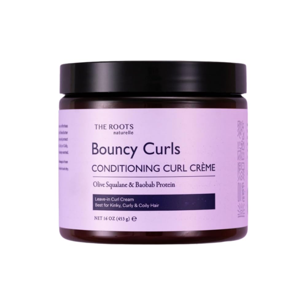 The Roots Naturelle Bouncy Curls Conditioning Curl Cream, 16 oz