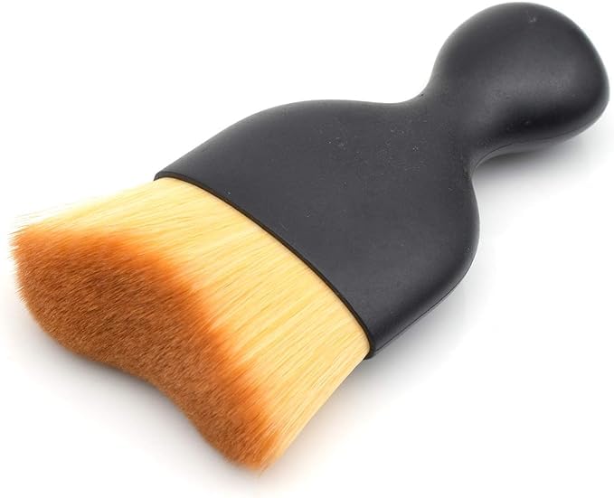 Dasosmi Creation Makeup Curve Foundation Brush Flat Contour Brush,Blending Brush For Eyeshadow/Liquid/Cream/Pores/Powder Blush,L