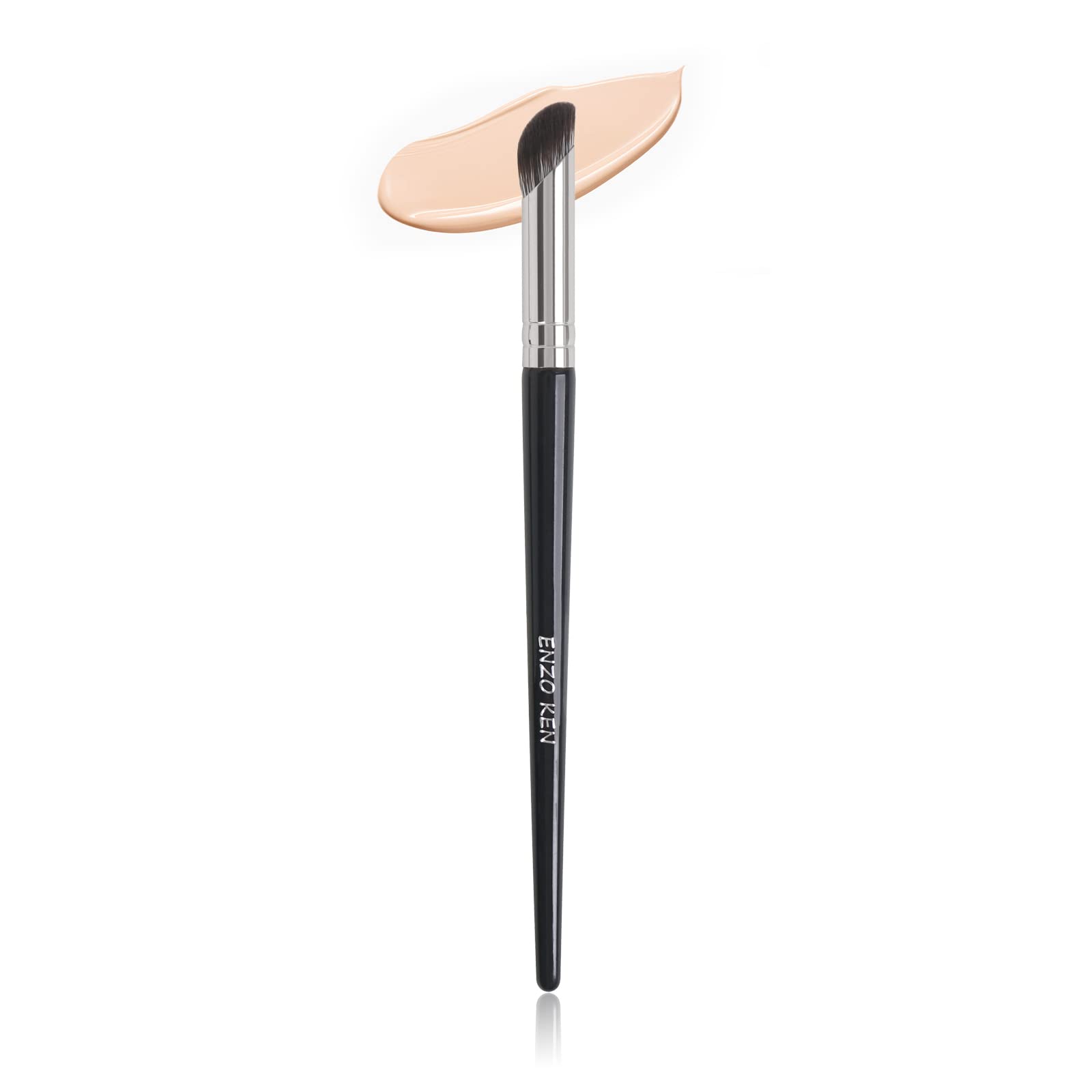 Enzo Ken Angled Concealer Brush Under Eye, Concealer Brush, Small Nose Contour Brush, Nose Brush Contour, Nose Brush, Angle Conc