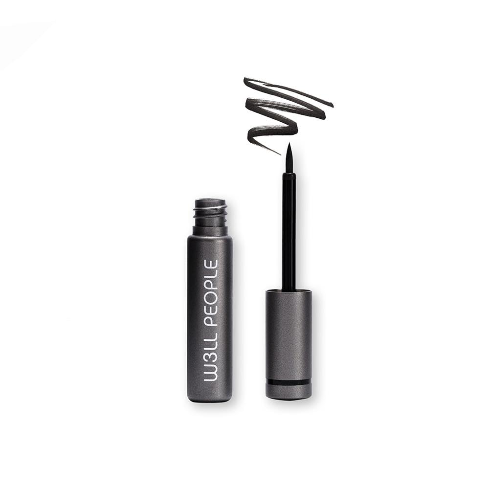 Well People Fresh Lines Liquid Eyeliner, Longwear Liquid Eyeliner For Precise Lines, Hydrating & Smudge-Resistant Formula, Vegan
