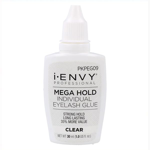 i Envy by KISS Mega Hold Individual Eyelash Adhesive Glue Black (KPEG08 - Black)