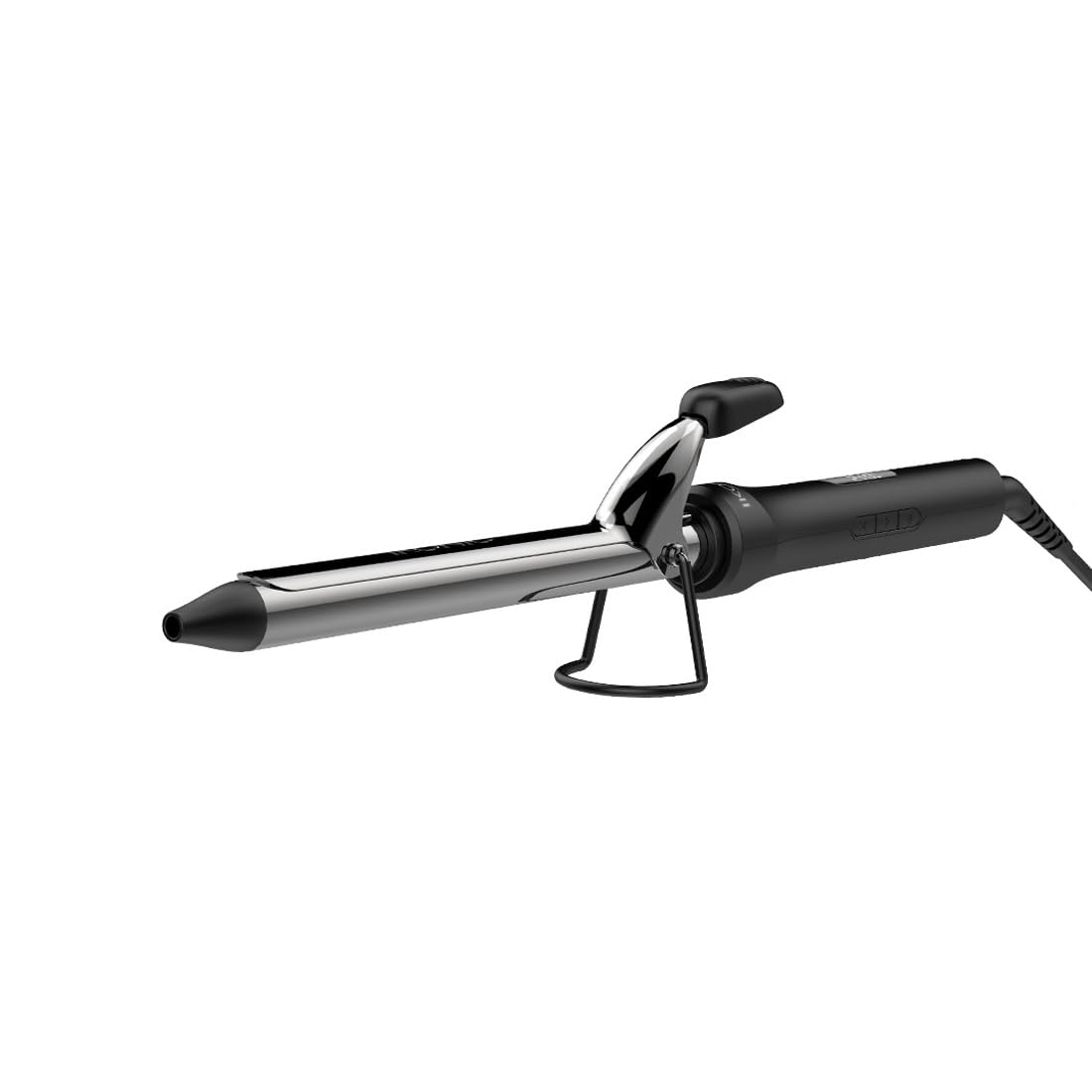 Ikonic Curling Tong 19Mm (Black & Golden) Hair Curler With 8 Inch Titanium Barrel, Heat Ready Indicator, Comfortable Rubber Gri