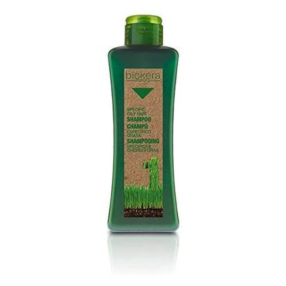 Salerm Cosmetics Biokera Natura Shampoo Specific Grease - 1000 ml