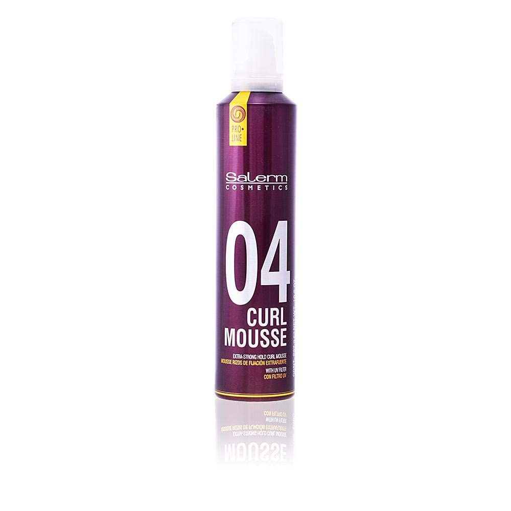 Salerm Cosmetics Curl Mousse 04 Modeling Foam, 300 ml