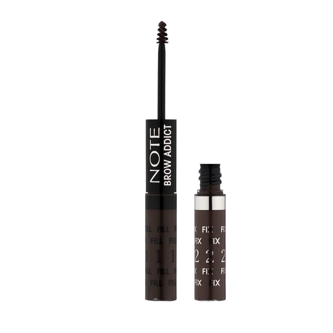 Cosmetic Note  Eyebrow Pencil  Micro Brow Essentials Eyebrows, Pencil  Brow Fiber Mascara  Ultra Precise Brush  Long Hold (