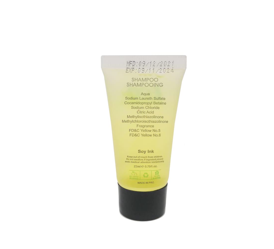 Eco Amenities Travel Size Shampoo Bulk - Hotel Mini Shampoo Supplies For Guests - Refreshing Bulk Travel Size Toiletries For Air