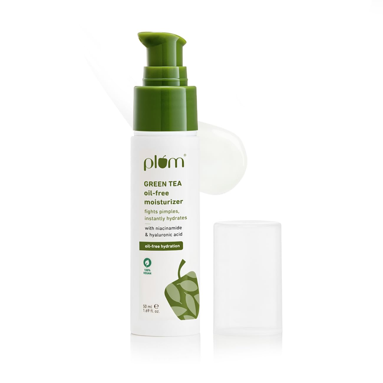 Plum Green Tea Oil-Free Face Moisturizer | With Niacinamide & Hyaluronic Acid | Fights Pimples & Hydrates | Fades Blemishes & Br