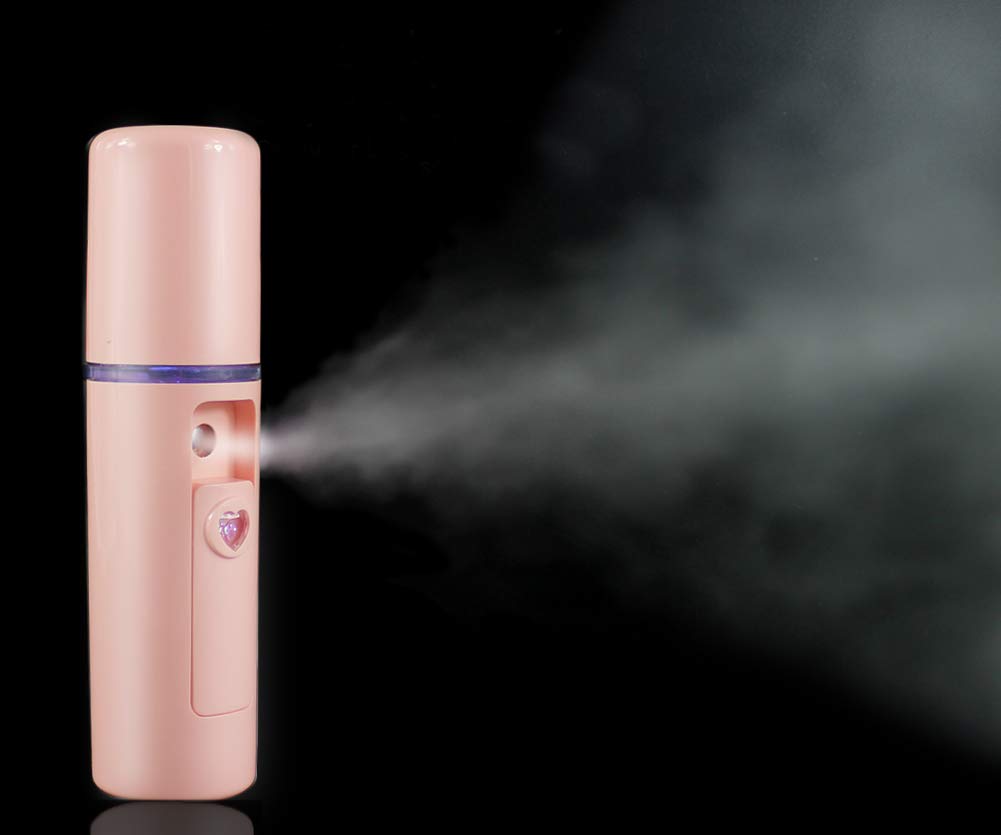 Nano Facial Mister Moisturizing Atomization Humidifier Cool Mist Facial Steamer Handy Mist Sprayer Moisturizing & Hydrating For