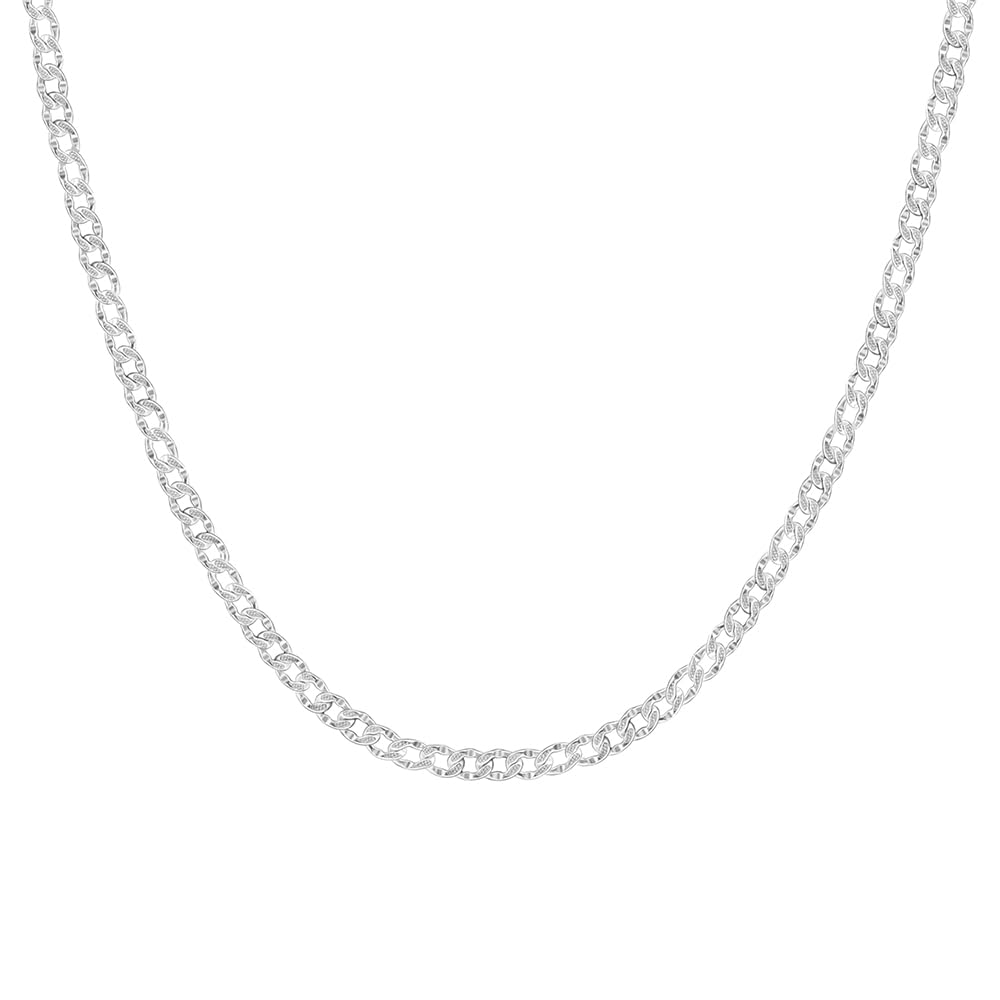 Giva 925 Silver Bravura Chain For Him| Gifts For Mens And Boys| With Certificate Of Authenticity And 925 Stamp | 6 Months Warran