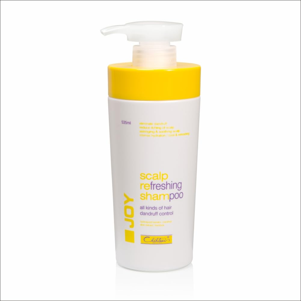 Chihtsai JOY Scalp Refreshing Shampoo (18.1oz/535ml)  For All Kinds of Hair, Dandruff Control