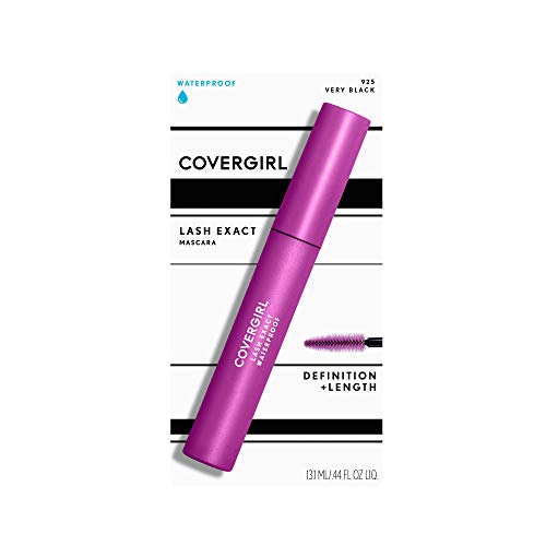 Covergirl Lash Exact Mascara Waterproof, Very Black, 44 Oz (Packaging May Vary)