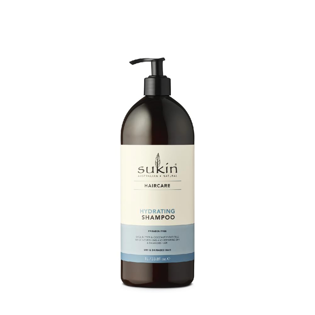 Sukin Haircare Hydrating Shampoo, 33.82 Ounce