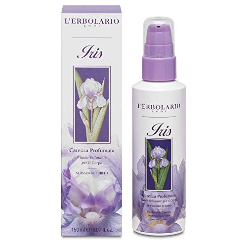 Lerbolario Loti Lerbolario Perfumed Caress - Iris - Floral, Powdery Scent - Fast Absorbing, Smoothing Body Fluid - Cruelty Free,