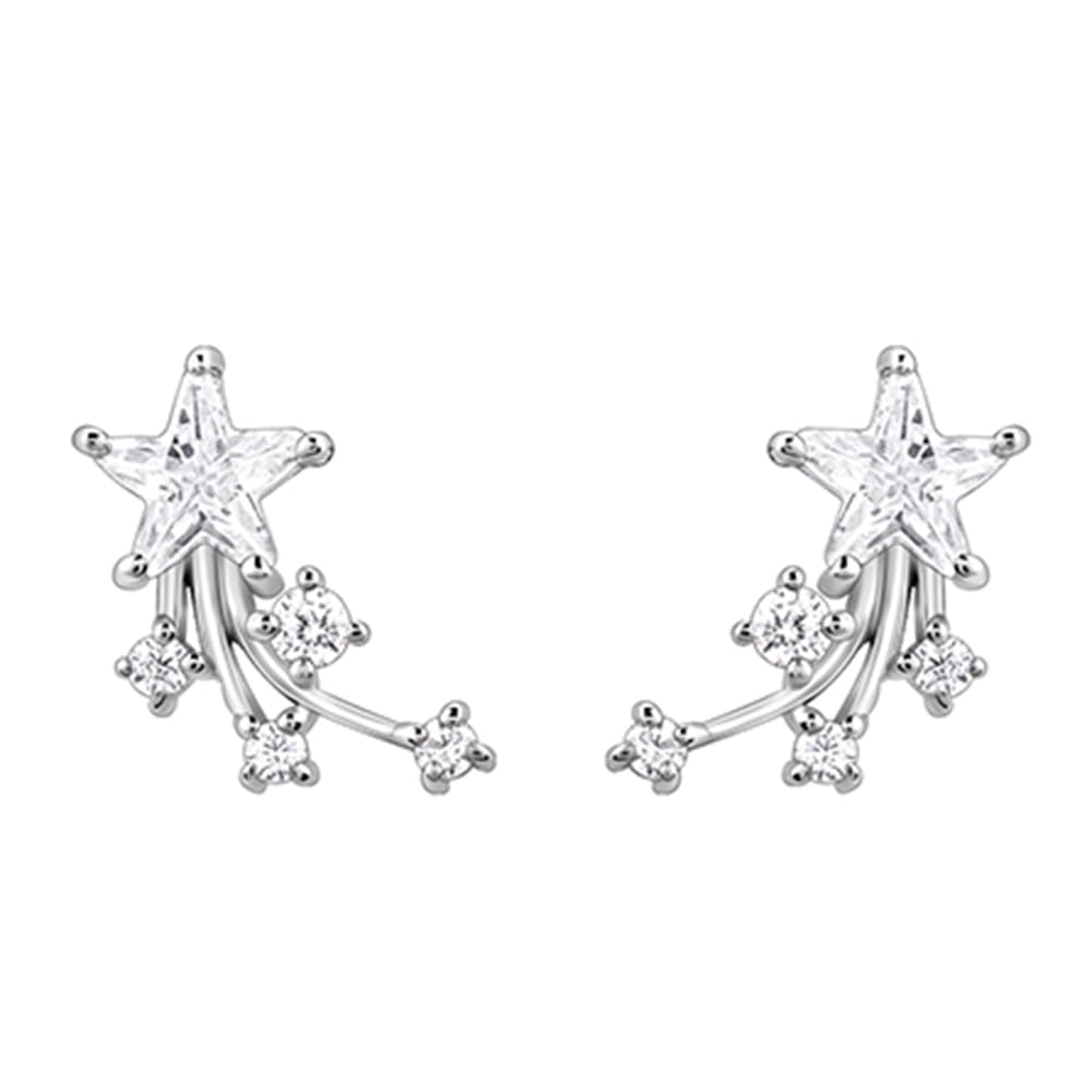 Giva 925 Silver Lucky Star Earrings| Studs To Gift Women & Girls | With Certificate Of Authenticity And 925 Stamp | 6 Months War