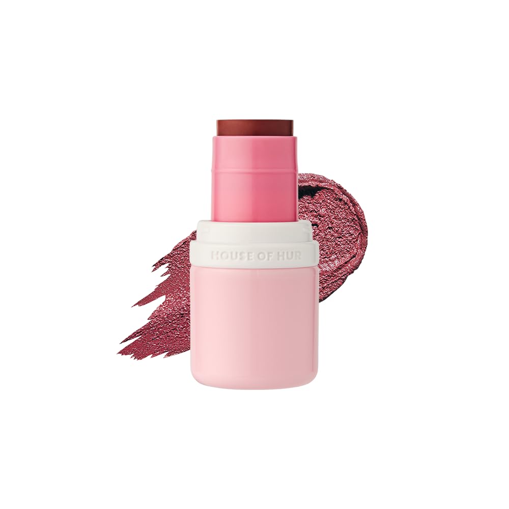 House Of Hur Every Cheek Blush Stick (05 Evening Whisper) Korean Cream Blush For Cheeks, Hydrating Soft Matte Finish, Buildable 