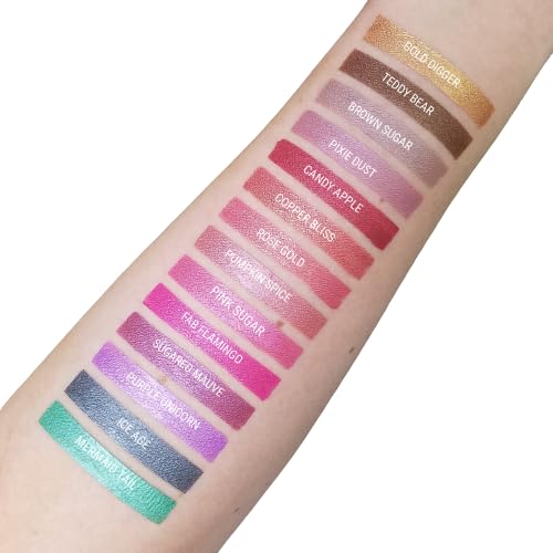 Aromi Metallic Liquid Lipstick | Chocolate Brown, Mahogany Bronze, Shimmery Finish, Vegan, Cruelty-Free, Long-Lasting, Waterproo