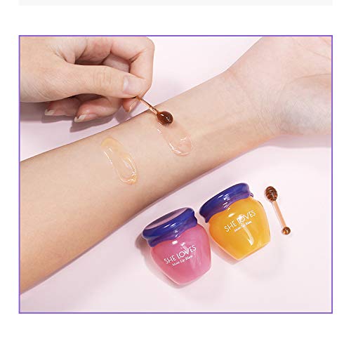 2 Pcs She Loves Day & Night Moisturizing Lip Balm, Anti-cracking Lip Balm, Moisturizing And Nourishing Lip Balm, 10g