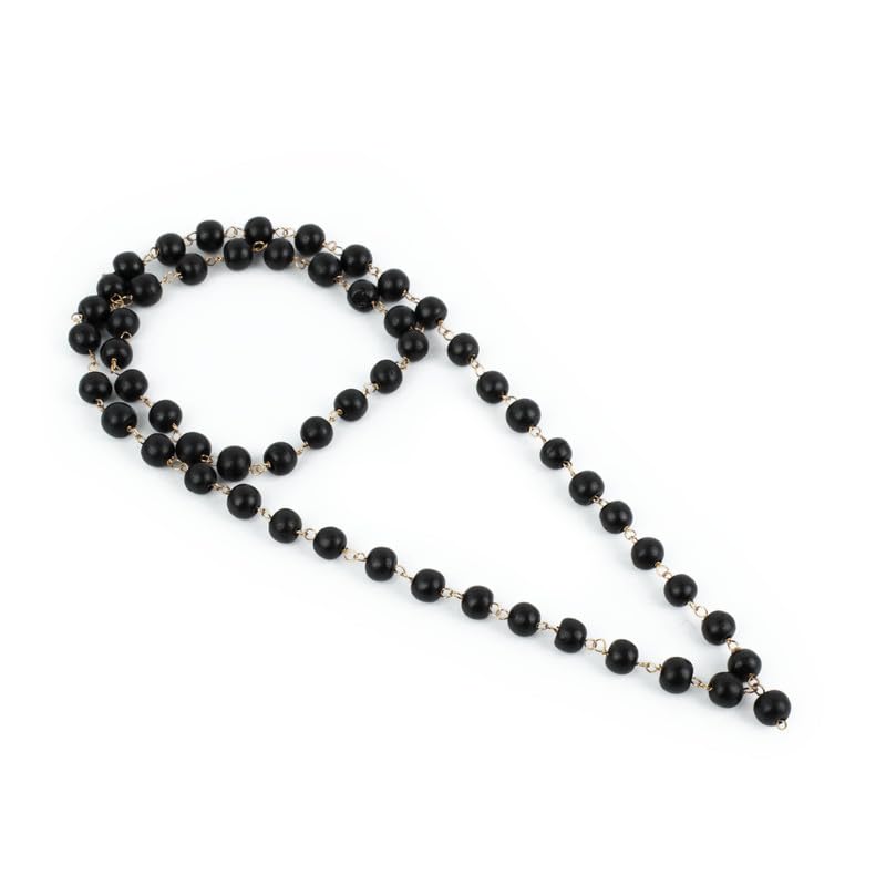 Astrotalk Karungali Malai 54+1 Beads with Copper Wire(8mm) | Karungali Mala Original for Protection & Mars Balance | Ideal Jap Mala for Meditation | Gift for Man & Woman | Advanced Gift Box