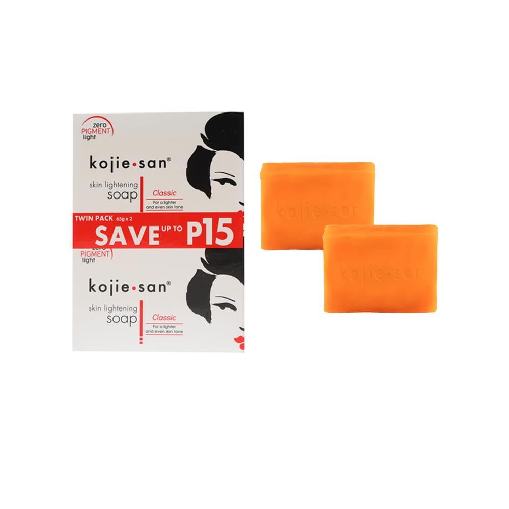 Kojie San Skin Whitening Soap 65G Pack Of 2