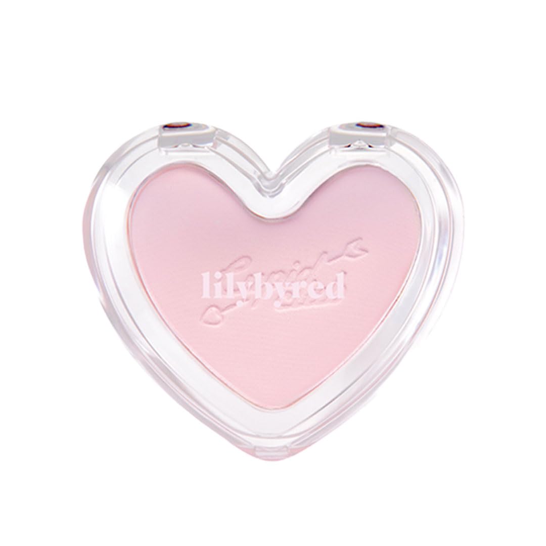 Lilybyred Love Beam Blur Cheek - Soft Blurring Powder Blush, Nourishing Formula (01_Blurry Cherry, One size)
