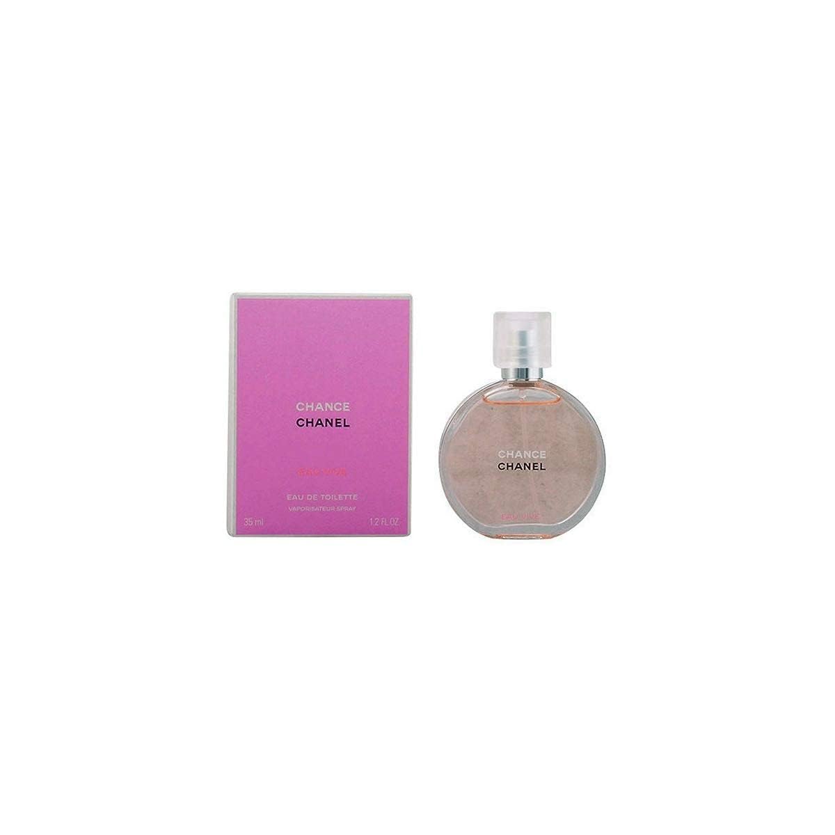 Chanel Chance Eau Vive Eau De Toilette Spray For Women, 3.4 Ounce
