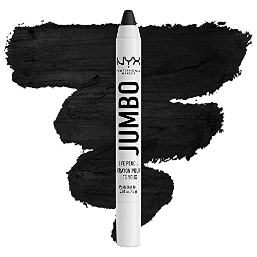 NYX PROFESSIONAL MAKEUP Jumbo Eye Pencil, Blendable Eyeshadow Stick & Eyeliner Pencil - Black Bean