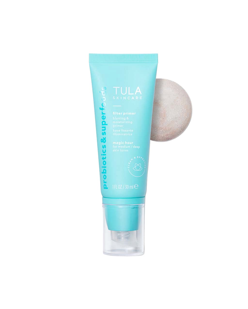 TULA Skin care Filter Primer Blurring & Moisturizing Primer  Prime, Blur, Even Out & Protect with a Filter-Like Finish  Magic Ho
